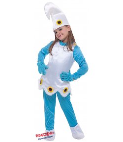 Costume di carnevale FOLLETTINA BLU